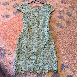 Mint lace dress